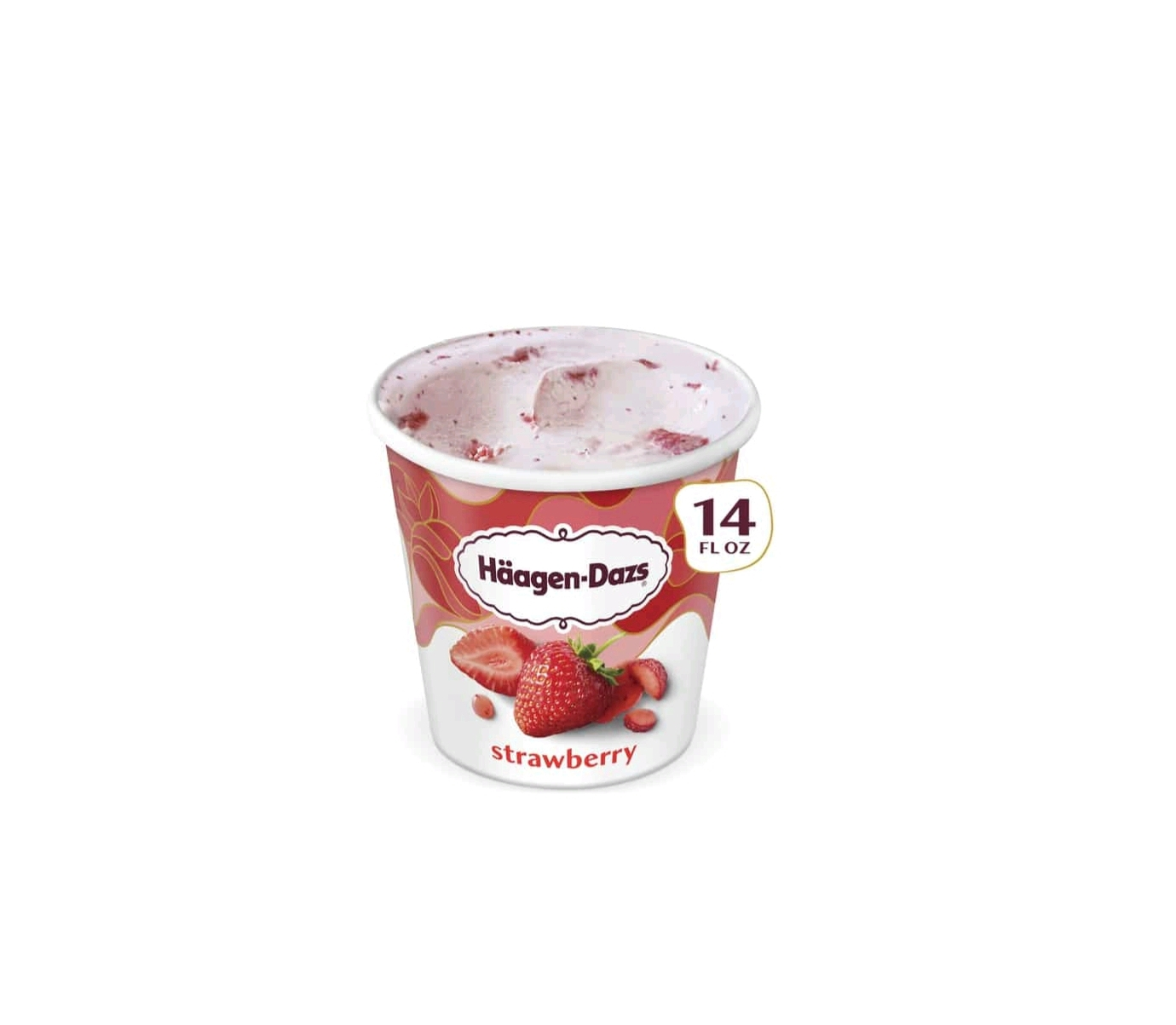 Haagen-Dazs Strawberry Ice Cream