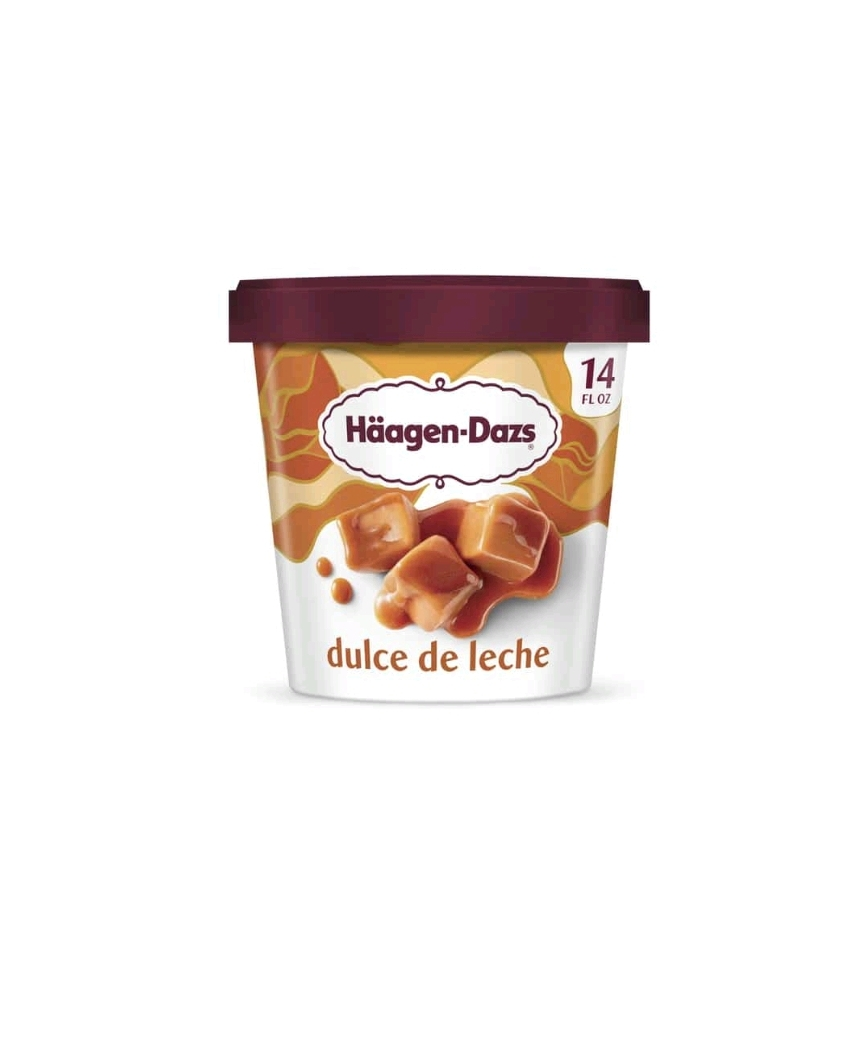 Haagen-Dazs Gluten Free Dulce De Leche Ice Cream
