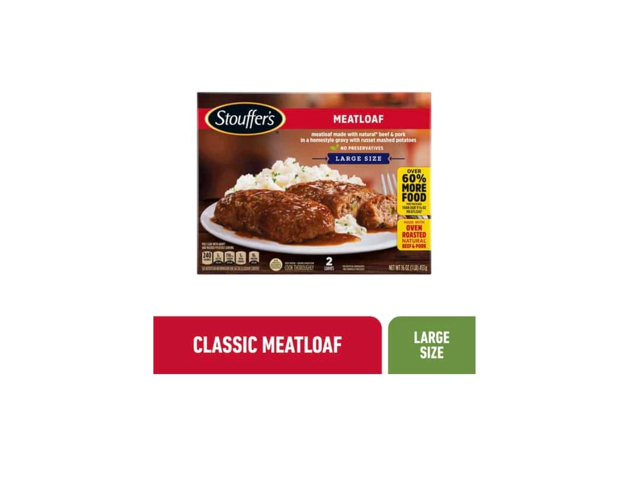 Stouffer's Frozen Classic Meatloaf Large Size