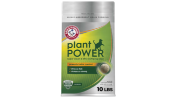 Arm & Hammer Plant Power Unscented 14 Day Odor Control Lightweight Clumping Cat Litter (10 lb)