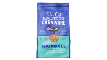 Tiki Cat Born Carnivore Grain Free Chicken Recipe Hairball Control Dry Cat Food Bag (6 lb)