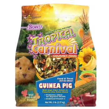 Brown's Tropical Carnival Gourmet Guinea Pig Food