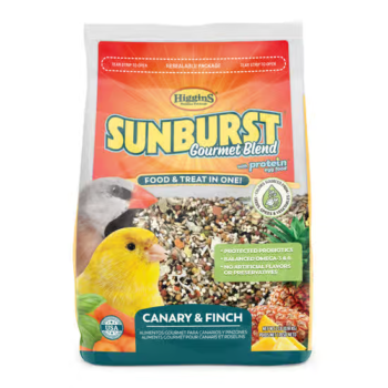 Higgins Sunburst Gourmet Blend Canary & Finch Bird Food