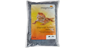 Imagitarium Black Calcium Reptile Sand (10 lb)
