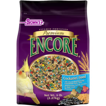 Brown's Encore Premium Cockatiel Bird Food