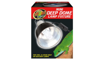 Zoo Med Deep Dome Mini 5.5" Reptile Terrarium Lamp Fixture