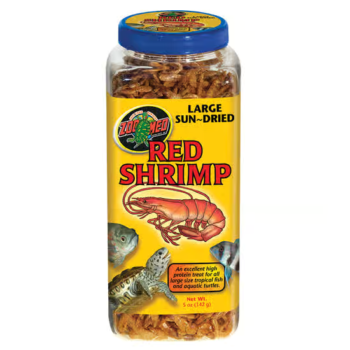 Zoo Med Sun-Dried Large Red Shrimp Treats