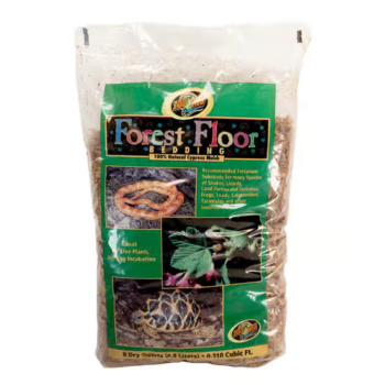 Zoo Med Forest Food Natural Cypress Mulch Reptile Bedding (8 qt)