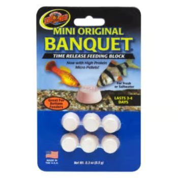 Zoo Med Mini Original Banquet Fish Food (0.3 oz)