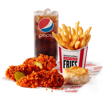 Nashville Hot 3 pc. Tenders Combo