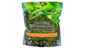 Galapagos 5-Star Premium Green Sphagnum for Enhanced Humidity Reptile Terrarium Moss (4 qt)