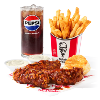 Original Honey BBQ Chicken 3 pc. Tenders Combo
