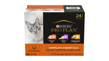 Purina Pro Plan High Protein Complete Essentials Wet Cat Food Chicken & Turkey Favorites