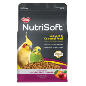 Kaytee Nutrisoft Parakeet & Cockatiel Bird Food