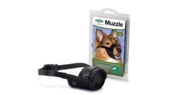 PetSafe Nylon Medium Black Dog Muzzle