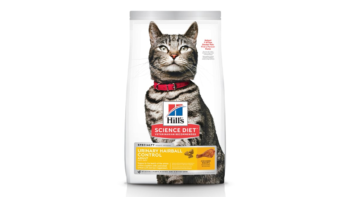 Hill's Science Diet Adult Urinary Hairball Control Dry Cat Food Chicken Recipe