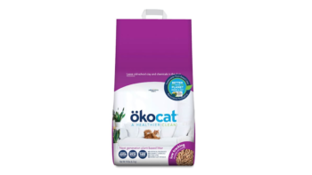 Okocat Low Tracking Clumping Mini Pellets Wood Cat Litter, 14 lbs.