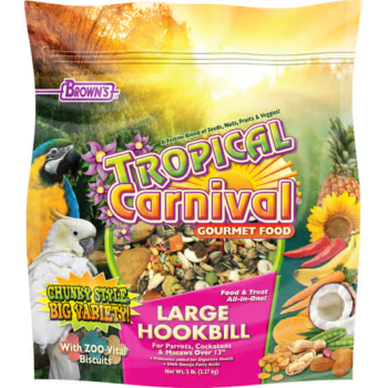 Brown's Tropical Carnival Bird Food for Large Hookbill Birds