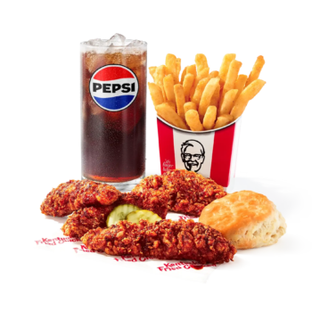 Nashville Hot 4 pc. Tenders Combo