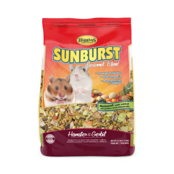 Higgins Sunburst Gourmet Blend Hamster and Gerbil Food