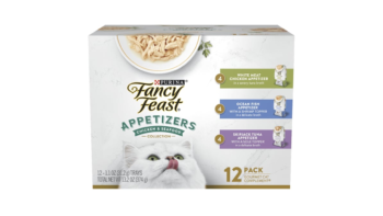 Fancy Feast Seafood Grain Free Wet Cat Food Variety Pack