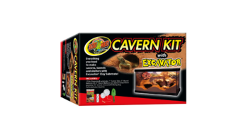 Zoo Med Cavern Kit with Excavator Substrate