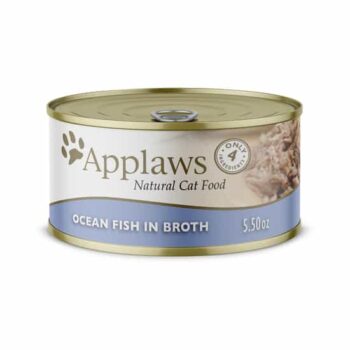 Applaws Natural Ocean Fish in Broth Wet Cat Food (5.5 oz)