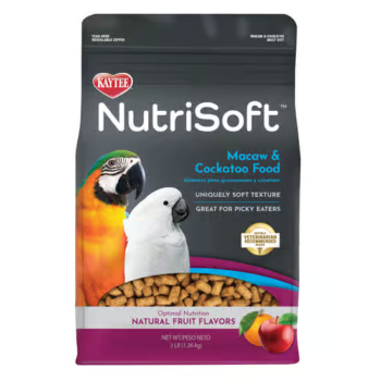 Kaytee Nutrisoft Natural Fruits Macaw & Cockatoo Food