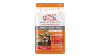 Wholehearted Grain-Free Weight Control Chicken And Pea Recipe Dry Cat Food (3 lb)