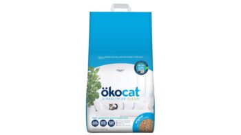 Okocat Original Premium Natural Clumping Wood Cat Litter, 12.6 lbs.