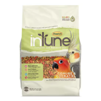 Higgins Intune Natural Conures & Cockatiels Food Mix