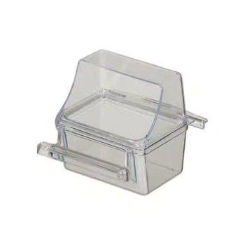 You & Me Cage Curved Plastic Clear Bird Feeder Cup