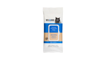 Well & Good Deodorizing Honey Oatmeal Cat Wipes (24 ct)