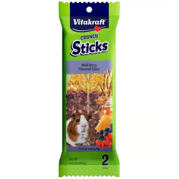 Vitakraft Crunch Sticks Wild Berries & Honey Guinea Pig Treat