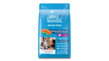 Wholehearted Grain-Free Salmon Recipe Dry Kitten Food (3 lb)