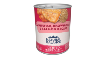 Natural Balance Limited Ingredient Whitefish Brown Rice & Salmon Recipe Dog Wet Food
