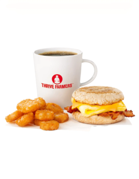 Bacon, Egg, & Cheese Muffin Meal