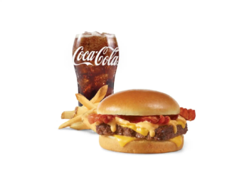 Cheesy Bacon Cheeseburger, Single Combo