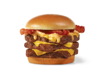 Cheesy Bacon Cheeseburger, Triple