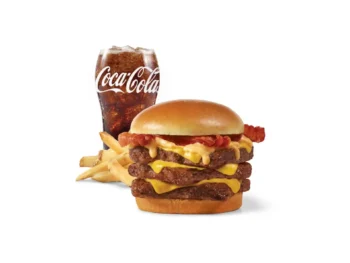 Cheesy Bacon Cheeseburger, Triple Combo