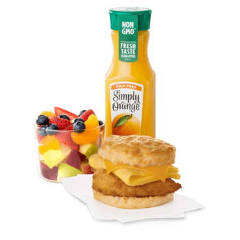 Chicken, Egg & Cheese Biscuit Meal
