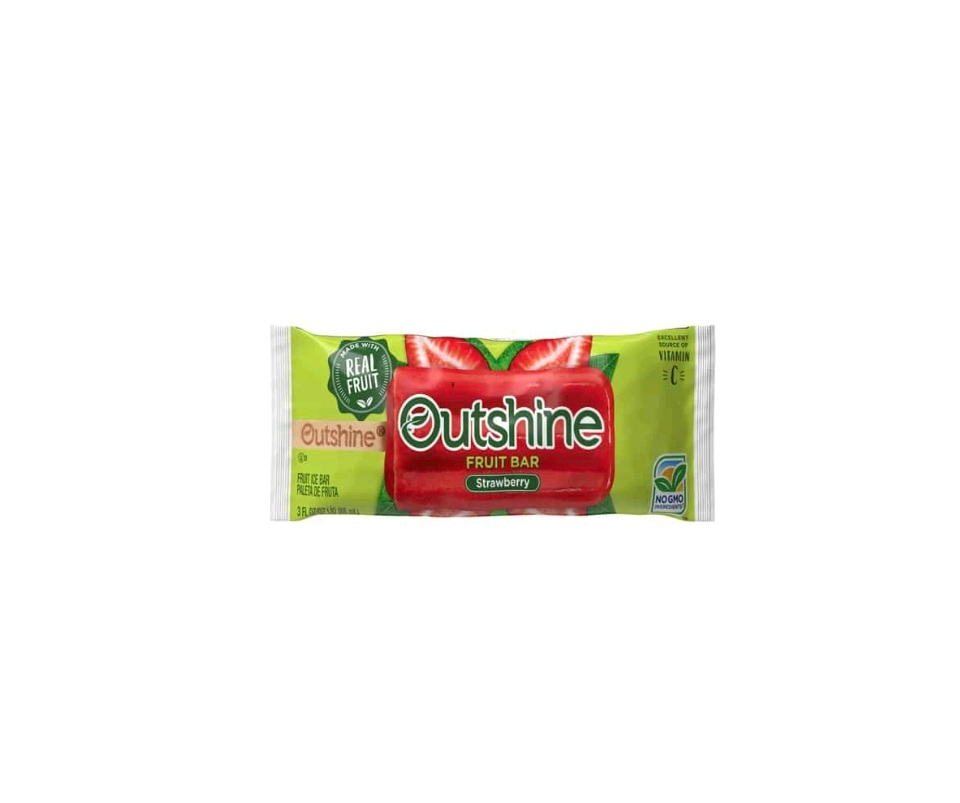 Outshine Strawberry Fruit Ice Bar