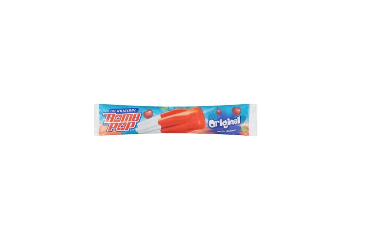 The Original Bomb Pop Frozen Confection Ice Cream Pop