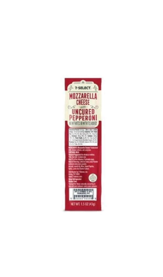 7-Select Mozzarella Cheese with Uncured Pepperoni