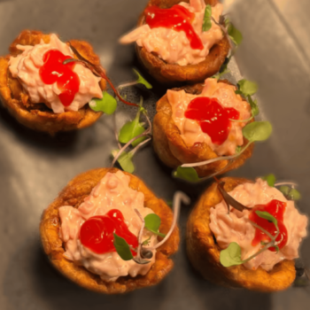 Tostones Rellenos de Jamón