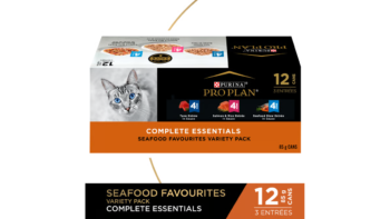 Purina Pro Plan Seafood Favorites Variety Pack Adult Wet Cat Food Cans (3 oz x 12 ct)