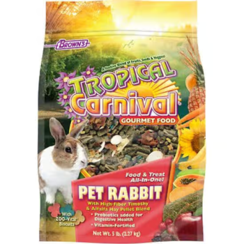 Brown's Tropical Carnival Rabbit Food