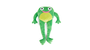 Leaps & Bounds Plush Long-Limbed Frog Extra Large Dog Toy
