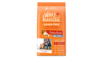 WholeHearted Grain Free Chicken Recipe Ages 7 Plus Senior Formula Dry Dog Food