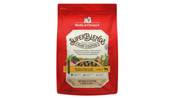 Stella & Chewy's SuperBlends Chicken & Duck Raw Coated Wholesome Grains Dry Dog Food